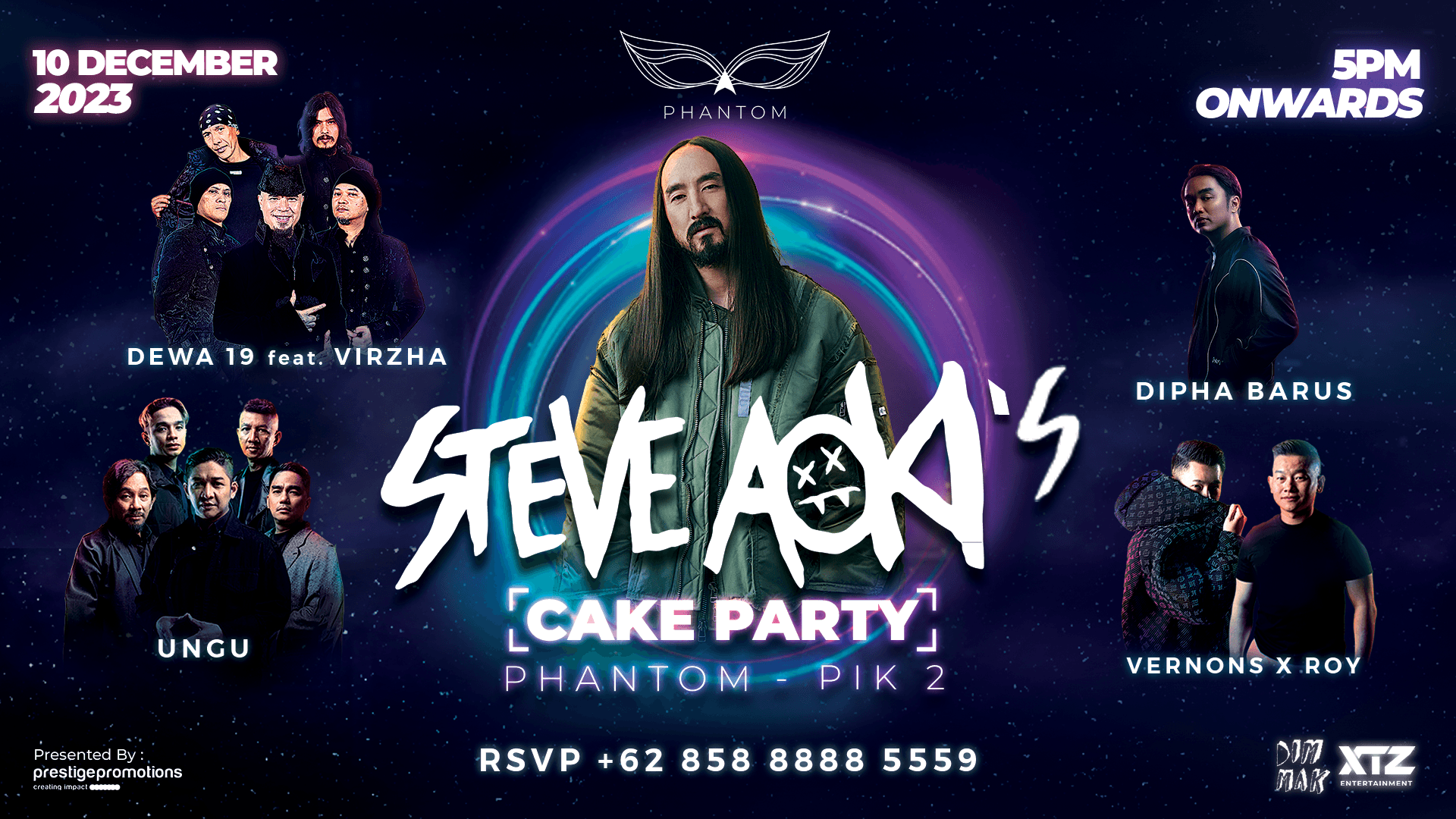 Steve Aoki Cake Party